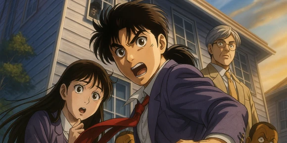 Дело ведет юный детектив Киндаити — баннер