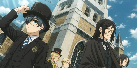 Демон-дворецкий [ТВ-4] — баннер