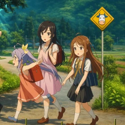 Деревенская глубинка [ТВ-1] — постер аниме