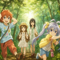 Деревенская глубинка [ТВ-2] — постер аниме