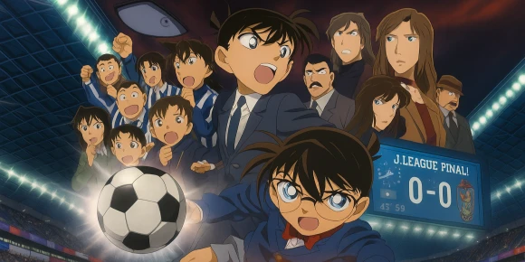 Детектив Конан 16: Одиннадцатый форвард — баннер