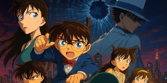 Детектив Конан 18 — баннер