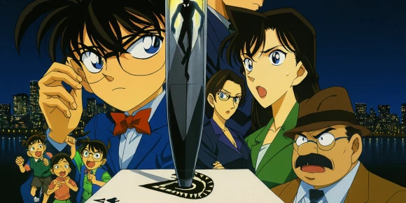 Детектив Конан: Четырнадцатая цель — баннер