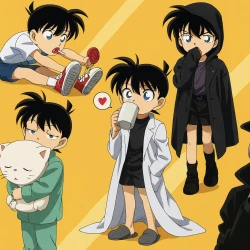 Детектив Конан: Дело о блинной одиссее в Осаке — постер аниме