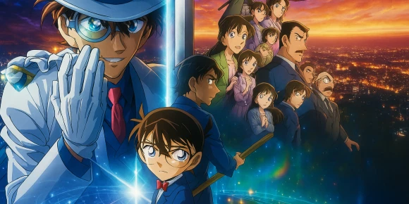 Детектив Конан. Пентаграмма на миллион долларов — баннер