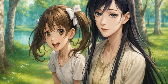 Дева Мария смотрит за вами OVA — баннер