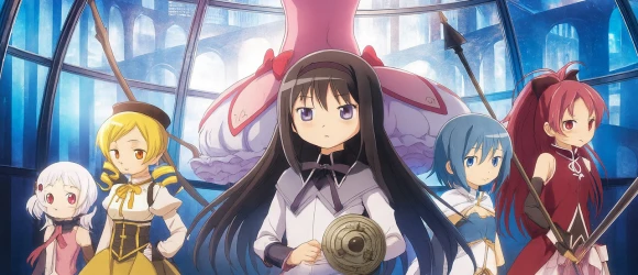 Девочка-волшебница Мадока: Магика 3 — баннер