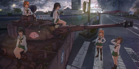 Девушки и танки: Финал. Часть 4 — баннер