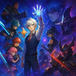 Ди Грэй-мен — постер аниме