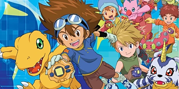 Дигимон – Дети играют в войну — баннер