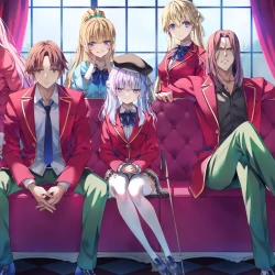 Добро пожаловать в класс превосходства [ТВ-2] — постер аниме