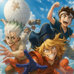 Доктор Стоун (спэшл) — постер аниме