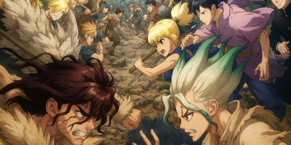 Доктор Стоун [ТВ-2] — баннер