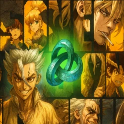 Доктор Стоун [ТВ-4, часть 2] — постер аниме