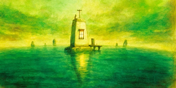 Дом из маленьких кубиков — баннер