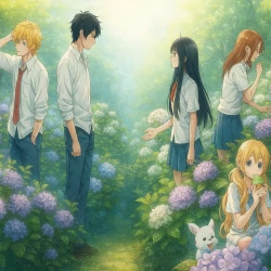 Достучаться до тебя 2 — постер аниме