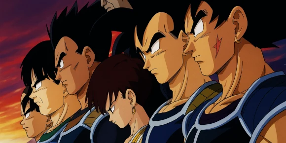 Драконий жемчуг Зет. Спэшл: Бардок, отец Гоку — баннер