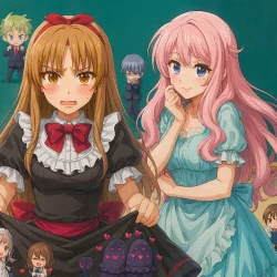 Дурни, тесты, аватары OVA — постер аниме