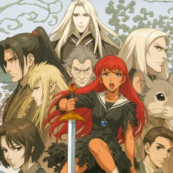 Двенадцать королевств — постер аниме