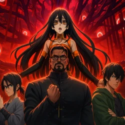 Экзорцизм — постер аниме