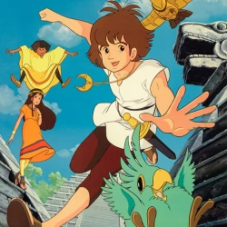 Эстебан, сын Солнца — постер аниме