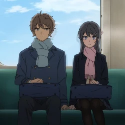 Этот глупый свин не понимает мечту сестры на прогулке — постер аниме