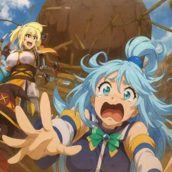 Этот замечательный мир! OVA-3 — постер аниме