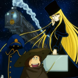 Галактический экспресс 999 [ТВ] — постер аниме