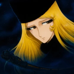 Галактический экспресс 999 — постер аниме