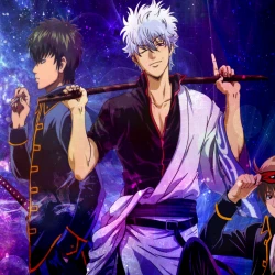 Гинтама — постер аниме