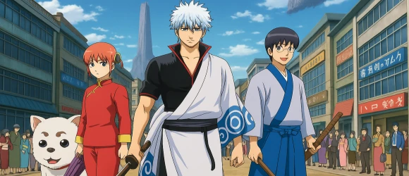 Гинтама [ТВ-7] — баннер