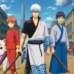 Гинтама [ТВ-7] — постер аниме