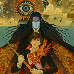 Граф Монте-Кристо — постер аниме