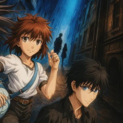 Граница пустоты: Благословение будущего — постер аниме