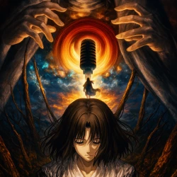 Граница пустоты: Сад грешников. Фильм пятый — постер аниме