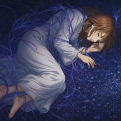 Граница пустоты: Сад грешников — постер аниме