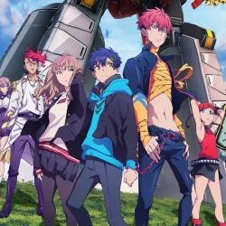 Гридмен и Диназенон — постер аниме