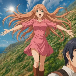 И всё-таки мир прекрасен — постер аниме