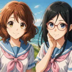 Играй! Эуфониум: Пусть мелодия дойдёт до тебя — постер аниме