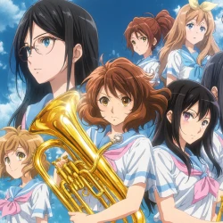 Играй, эуфониум! [ТВ-2] — постер аниме