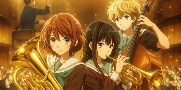 Играй, эуфониум! — баннер