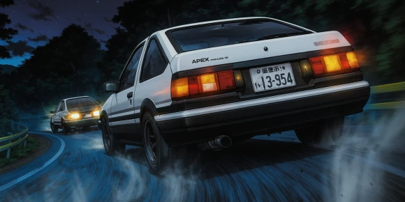 Инициал Ди [ТВ-5] — баннер