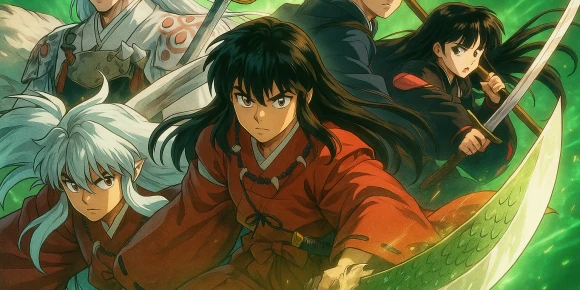 Инуяся. Чёрная Тэссайга — баннер