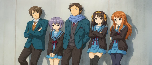 Исчезновение Харухи Судзумии — баннер