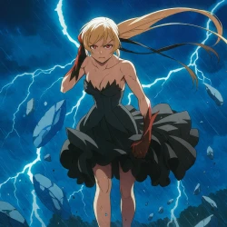 Истории ран. Часть 2: Горячая кровь — постер аниме