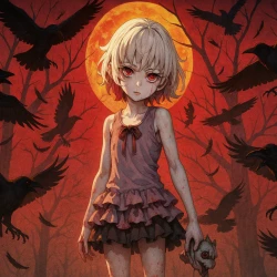 Истории ран — постер аниме