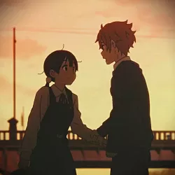 История любви Тамако — постер аниме