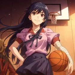 История цветов — постер аниме