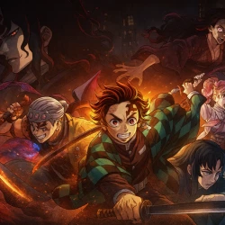 Истребитель демонов: Собрание высших лун и деревня кузнецов