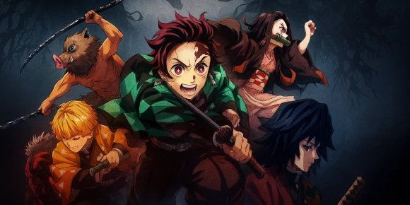 Истребитель демонов — баннер